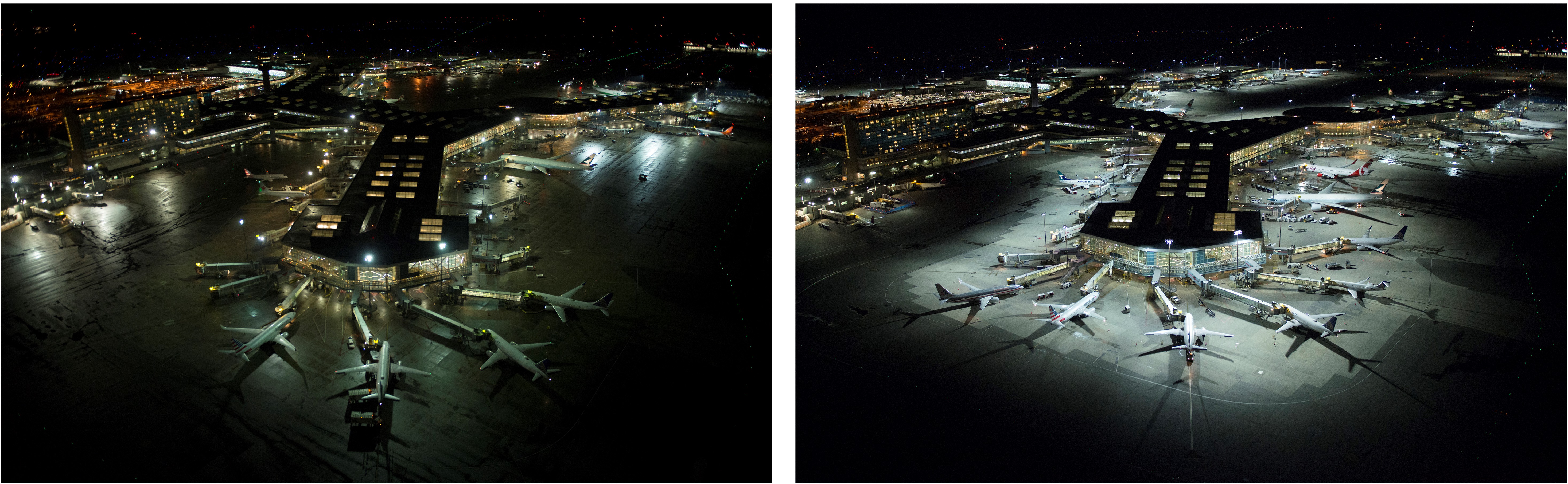 Say Watt? New Custom Apron Lighting at YVR! YVR