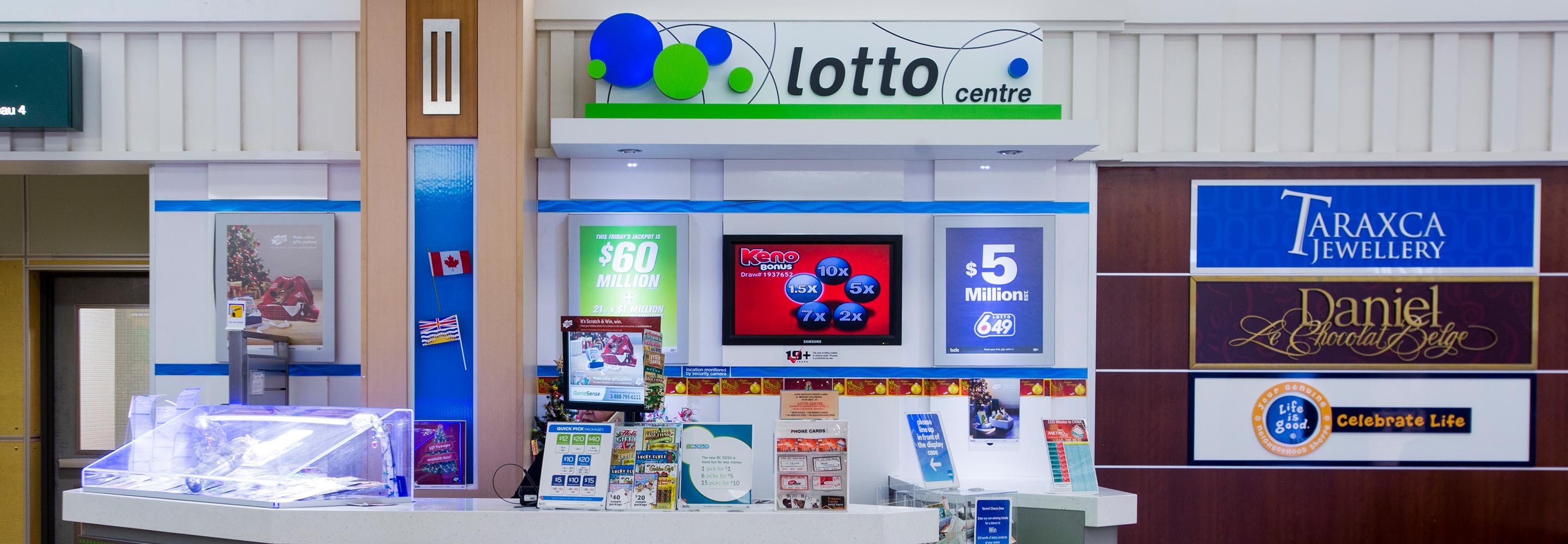 BC Lottery Ticket Centre YVR
