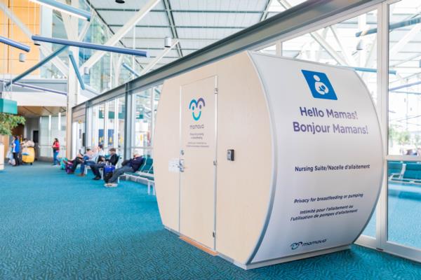 Mamava nursing pod at YVR
