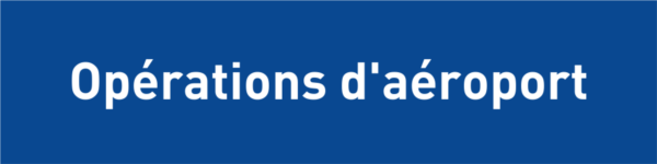 Opérations d'aéroport