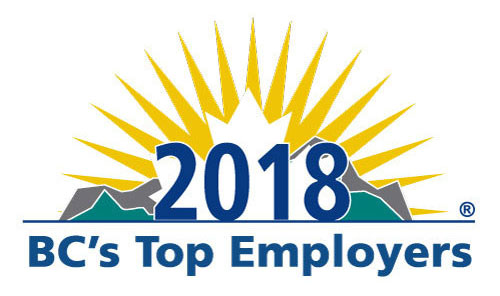 BC's Top Employer 2018 Logo