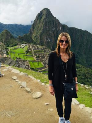 Claire Newell at Machu Picchu
