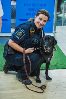 CBSA Officer Getzie and Nova