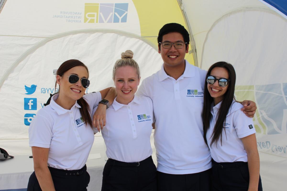 Danielle, Chanel, Vinson and Mariah at Marpole Day 2018