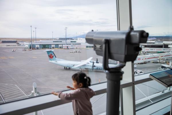The Public Observation Area at YVR