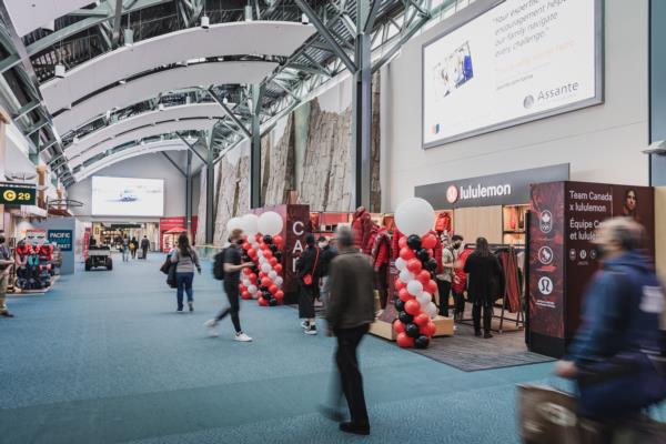 lululemon opens its first North American airport store at YVR