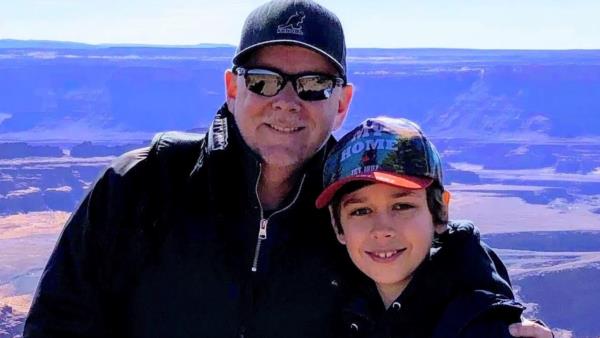 Dan and his son