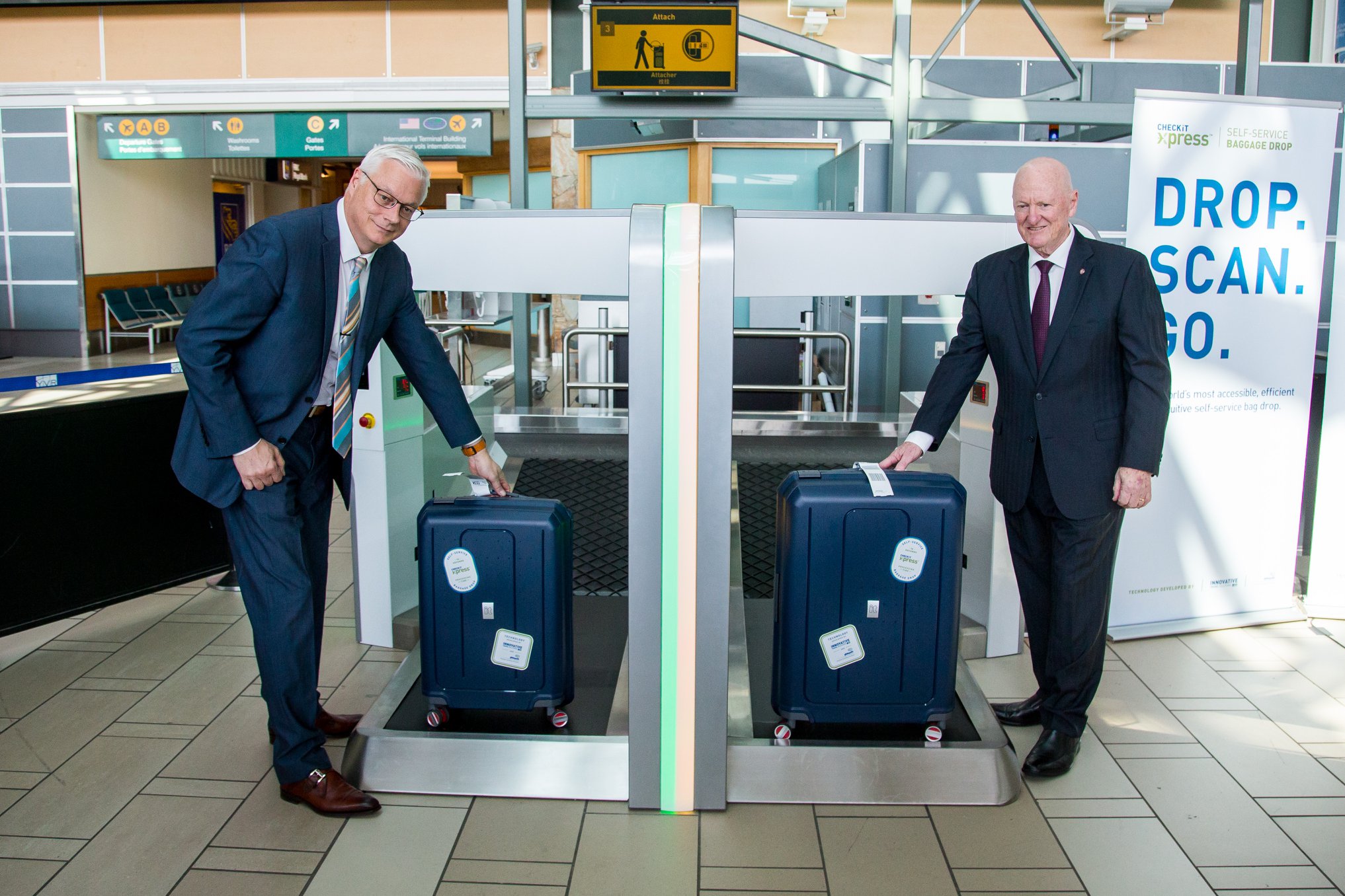 YVR launches world’s most efficient selfservice bag drop system YVR