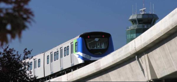 Image of Train To City - Canada Line