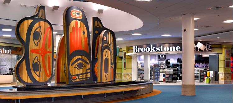 Image of "Freedom to Move" art piece at YVR