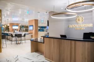 Plaza Premium Lounge à l'intérieur des départs américains à YVR