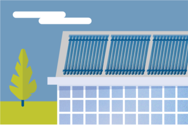 Solar Thermal Graphic