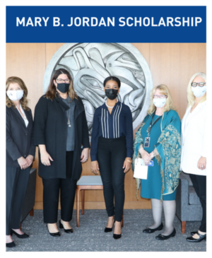 Mary B Jordan Scholarship 